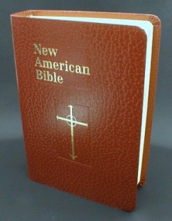 New American Bible Brown Imitation Leather