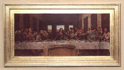 Da Vinci's Last Supper Plaque