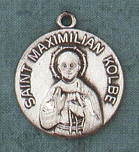 St. Maximilian Kolbe Medal Sterling