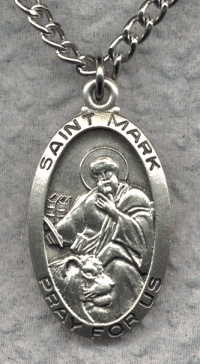 Patron Of Glaziers St. Mark Sterling Medal