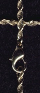 20 In. Gold Plate Stainless Rope Chain