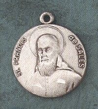 St. Francis De Sales Sterling Medal