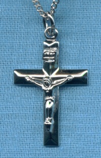 Petite Crucifix Necklace Sterling