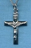Petite Crucifix Necklace Sterling