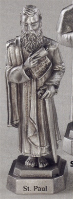 St. Paul Pewter Statue