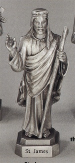 St. James Pewter Statue