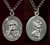 Men's St Christopher Skateboarding Medal