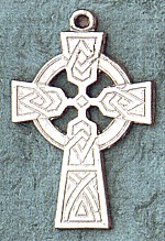 Large Celtic Cross 1 1/4 In. Sterling