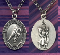 Men's Sterling Hockey Medal