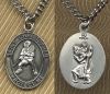 Men's St Christopher Lacrosse Medal