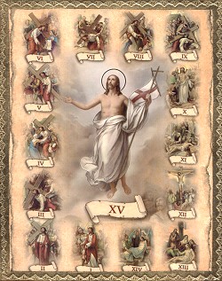 Stations Of The Cross Plaque - 