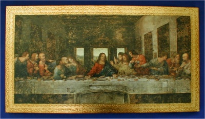 Da Vinci's Last Supper Plaque