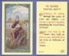 St Mark Holy Card