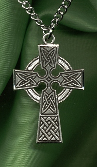 Celtic Cross 1 5/16 In. Sterling