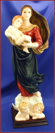 Raphael's Madonna and Child Statue