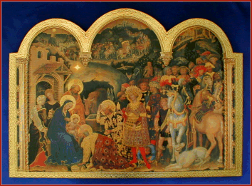 Adoration Of The Magi Plaque