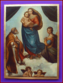 Sistine Madonna & Child Picture