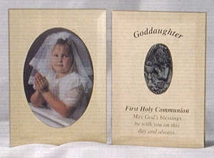 Goddaughter Folding 1st. Communion Plaque