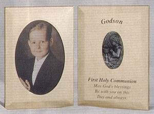 Godson Folding 1st. Communion Plaque