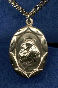 St. Anthony Medal - Gold Filled