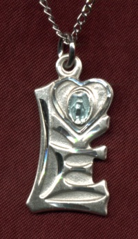 Sterling Miraculous / Love Necklace