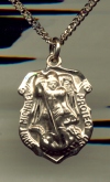 3/4 In. St. Michael Medal Gold Filled