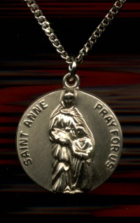 St. Anne Gold Filled Medal