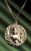 St. Barbara Gold Filled Medal