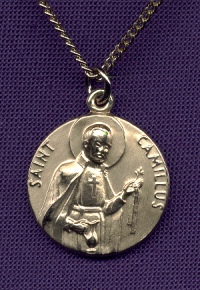 Gold Filled St. Camillus Medal