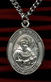 Oval St. Benedict Sterling