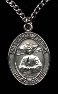 St. Catherine Laboure Sterling Medal