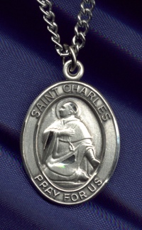 Sterling St. Charles Medal