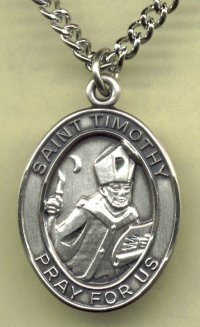 St. Timothy Sterling Medal
