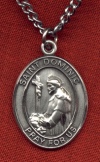 Oval St. Dominic Sterling Medal