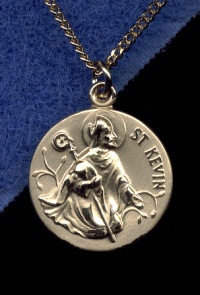 St Kevin Medal In Gold