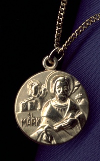 Gold Filled St. Mark Medal