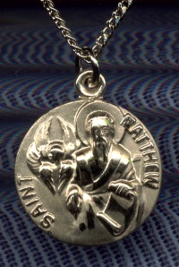 St. Matthew Gold Filled Medal