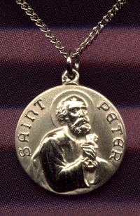 Gold Filled St. Peter Medal