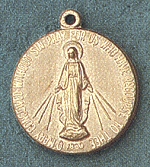 Miraculous Medal 12kt Gold Filled