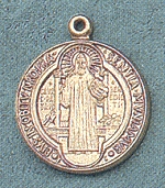 St. Benedict Gold Filled Jubilee Medal 