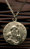 St. Brendan Gold Filled Medal