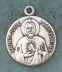 St. Jude Sterling Medal 