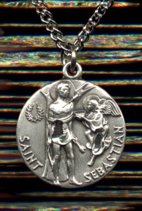 St. Sebastian Sterling Medal