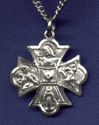 5/8 In. Maltese 4-Way Medal