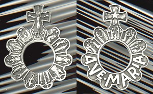 Rosary Ring French Nickel Silver 