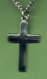 Sterling Cross 7/8 In.