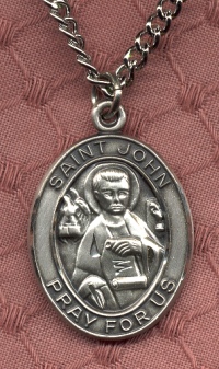 St. John the Evangelist Sterling Medal
