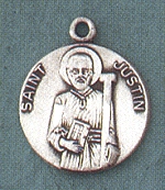 St. Justin Sterling Medal 