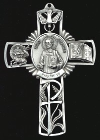 Pewter St. Stephen Cross