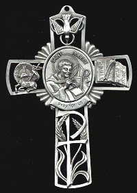 Pewter St. Robert Cross